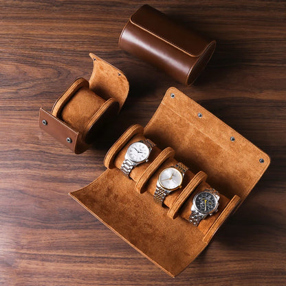 Leather Watch Roll