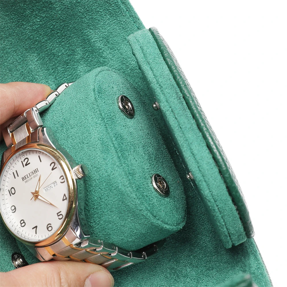 Leather Watch Roll
